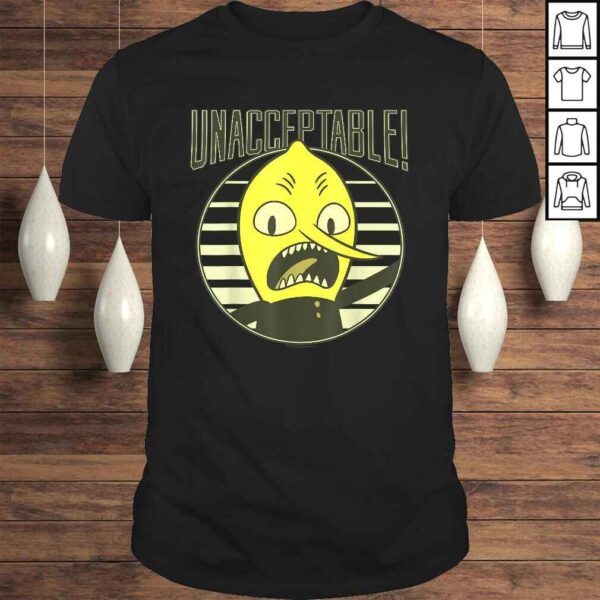 CN Adventure Time Lemongrab Unacceptable TShirt Gift