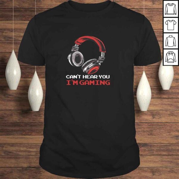 Can't Hear You I'm Gaming - Gamer Gift Video Games Online Pullover Hoodie