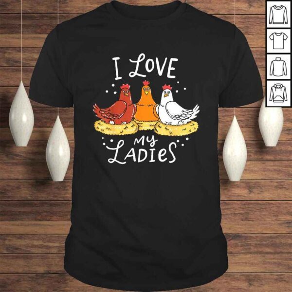 Chicken Chicks Eggs Farmer Funny TShirt