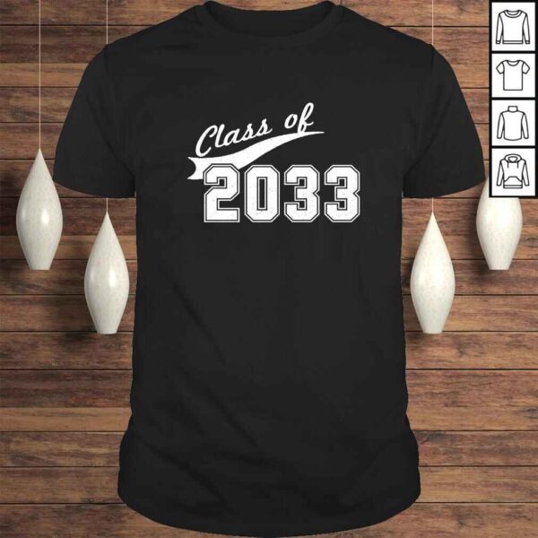 Class Of 2033 - Kindergarten Future Graduate Shirt