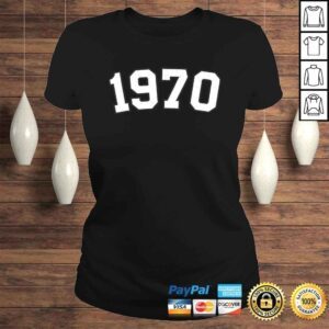 ClassicLadies 1970 Vintage Retro 49th Birthday PresenGift TShirt