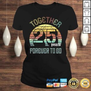 ClassicLadies 25th Years Wedding Anniversary Gifts For Couples Matching Gift Top