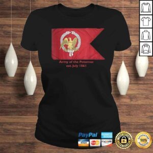 ClassicLadies ARMY OF THE POTOMAC 1861 CIVIL WAR FLAG UNION TShirt