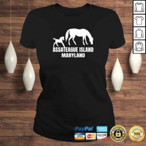 ClassicLadies ASSATEAGUE ISLAND MARYLAND Tee TShirt