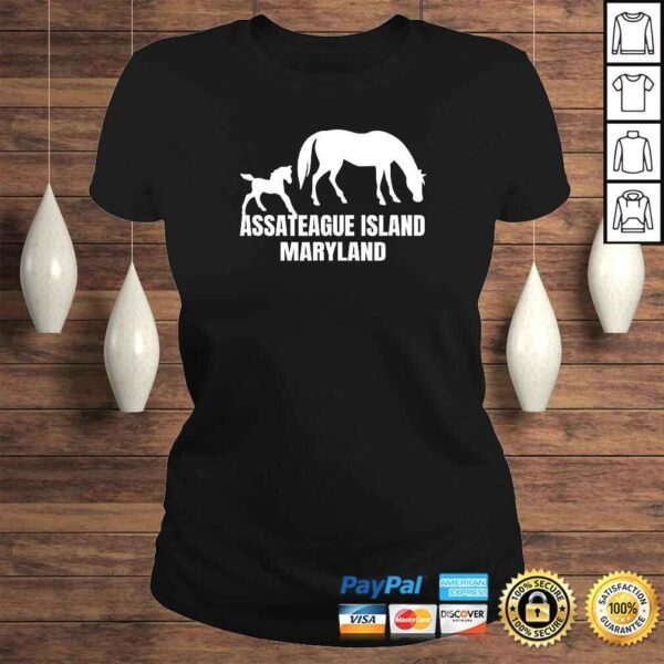 ASSATEAGUE ISLAND MARYLAND Tee T-Shirt - Image 3