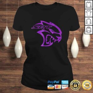 ClassicLadies AWESOME SRT HELL CAT DODGE Shirt Plum Crazy