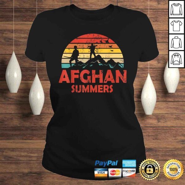 Afghan Summers Veteran Shirt Funny Afghanistan Veteran Shirt - Image 3