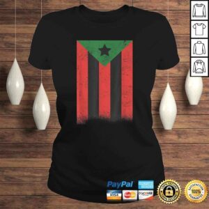 ClassicLadies Afro Boricua Puerto Rico Africa Shirt