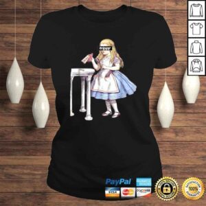 ClassicLadies Alice In Wonderland Drink Me Shirt Design