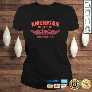 ClassicLadies American Motorcycle Indian Bikers Club Pullover Hoodie