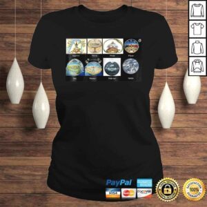 ClassicLadies Ancient Flat Earth Cosmology TShirt