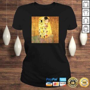 ClassicLadies Art Nouveau Kiss Klimt Sexy Beautiful Elegant Love TrusTshirt