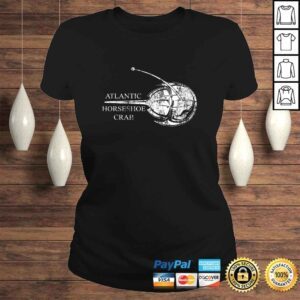 ClassicLadies Atlantic Horseshoe Crab Vintage VNeck TShirt