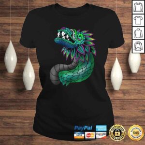 ClassicLadies Aztec God Quetzalcoatl Cool Snake Dragon Inca Maya Gift Idea Shirt