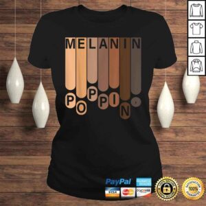 ClassicLadies BLACK POWER HISTORY MELANIN POPPIN AFRICA LIVES MATTER TShirt