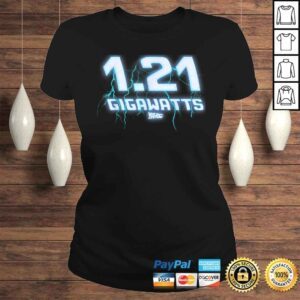 ClassicLadies Back to the Future 121 Gigawatts Lightening Graphic Tee TShirt