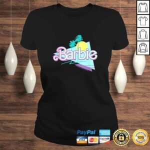 ClassicLadies Barbie 90S Barbie Logo TShirt