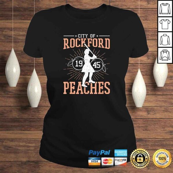 Baseball Shirt Rockford Peaches Shirt Feminist Graphic Tees - Image 3