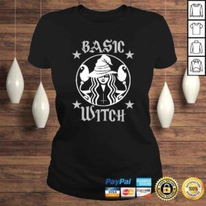 ClassicLadies Basic Witch Halloween Design TShirt