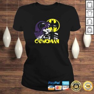 ClassicLadies Batman Catwoman Rooftop CaTshirt