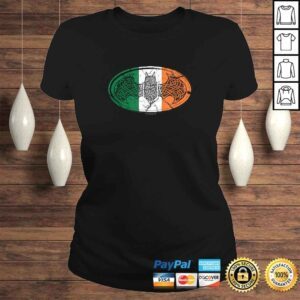 ClassicLadies Batman Irish Celtic Symbol TShirt