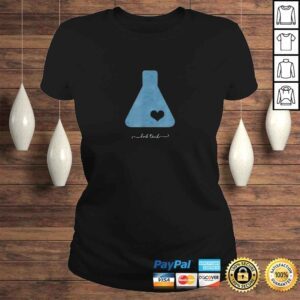 ClassicLadies Beaker with heart medical lab tech love lab week Shirt