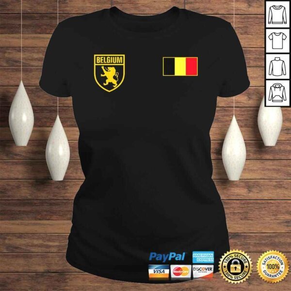 Belgian Belgium Football Soccer Jersey TShirt - Image 3