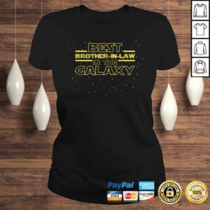 ClassicLadies Best Brother in Law Galaxy Shirt Gift for Brother in Law Gift TShirt