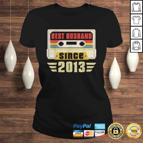 Best Husband 2013 7th Wedding Anniversary Gift Idea TShirt - Image 3