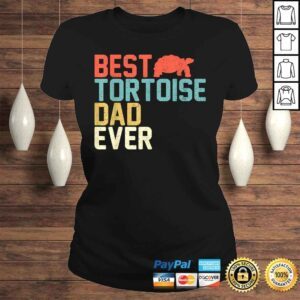 ClassicLadies Best TORTOISE Dad Ever Shirt Vintage Retro TShirt