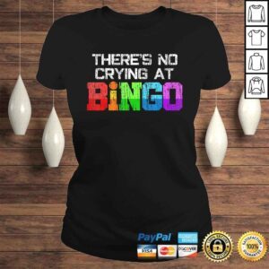 ClassicLadies Bingo No Crying Bingo Player Casino Night Shirt