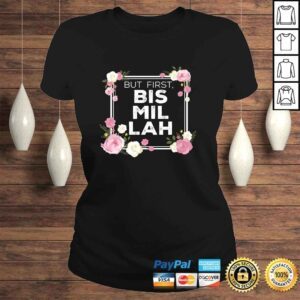 ClassicLadies Bismillah Islam Shirt Gift For Muslim Long Sleeve Shirt