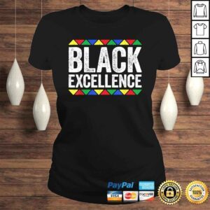 ClassicLadies Black Excellence Shirt Black Pride VNeck TShirt