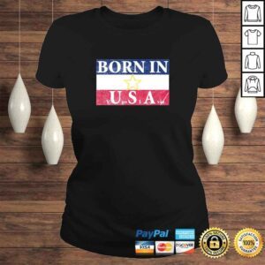 ClassicLadies Born in Yugoslavia Funny Vintage Tee Shirt