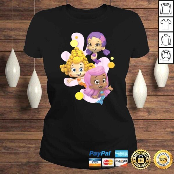 Bubble Guppies Girls Group Collage Tee Shirt - Image 3