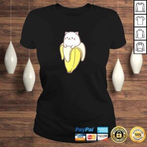 ClassicLadies Cat in Banana Tee TShirt