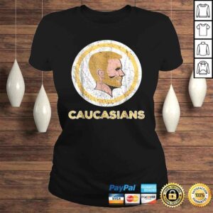 ClassicLadies Caucasian Shirt Caucasians Pride Vintage Funny TShirt