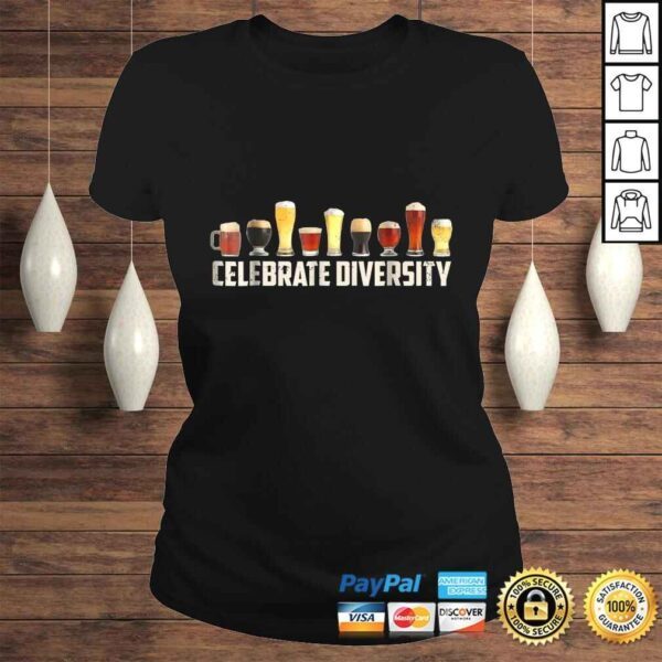 Celebrate Diversity Funny Shirt for Drinkers - Image 3