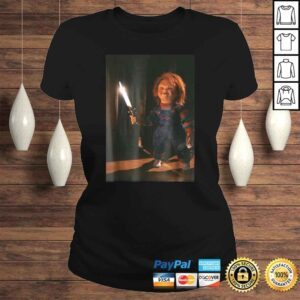 ClassicLadies Chucky With Knife TShirt