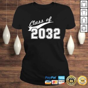 ClassicLadies Class Of 2032 Shirt Kindergarten Future Graduate Tee 1