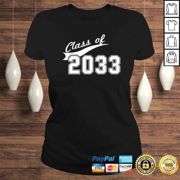 Class Of 2033 - Kindergarten Future Graduate Shirt - Image 3