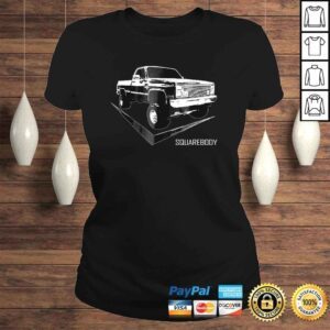 ClassicLadies Classic Square Body Truck Squarebody Tshirt