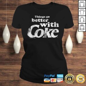 ClassicLadies CocaCola Better With Coke Vintage Graphic TShirt Gift