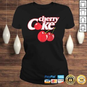 ClassicLadies CocaCola Cherry Coke Logo Tee TShirt