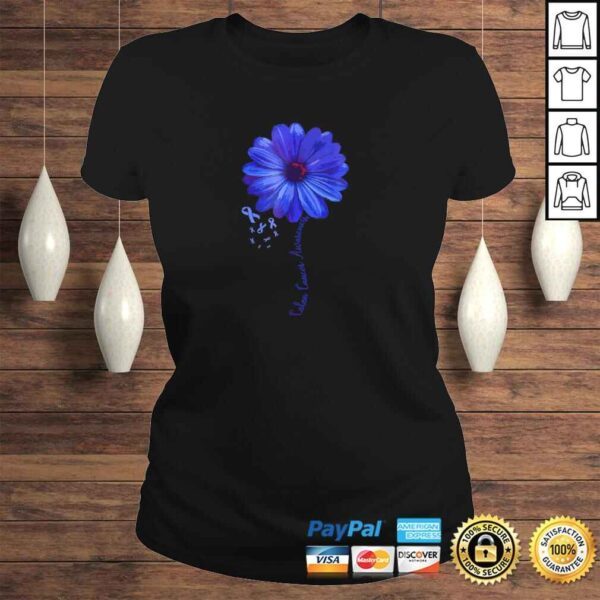 Colon Cancer Awareness Family Shirt Survivor Pretty Gift - Image 3