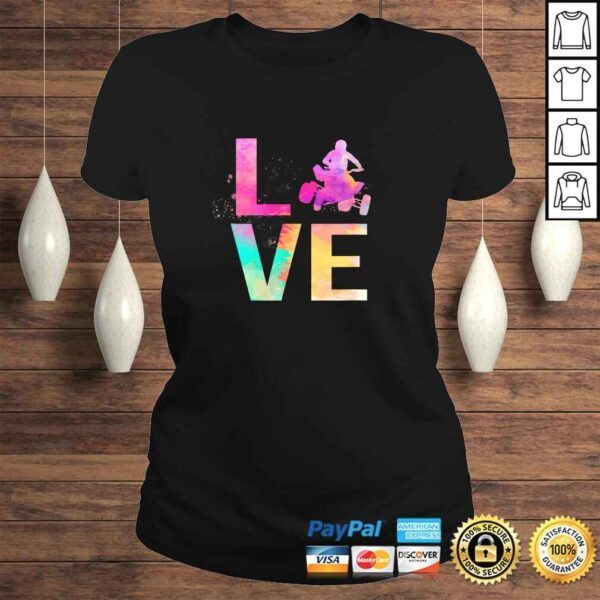 Colorful ATV Riding Mom Gifts ATV Riding Shirt - Image 3