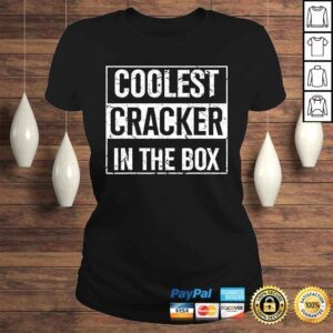 ClassicLadies Coolest Cracker In The Box Shirt Junk Food Humor Shirt