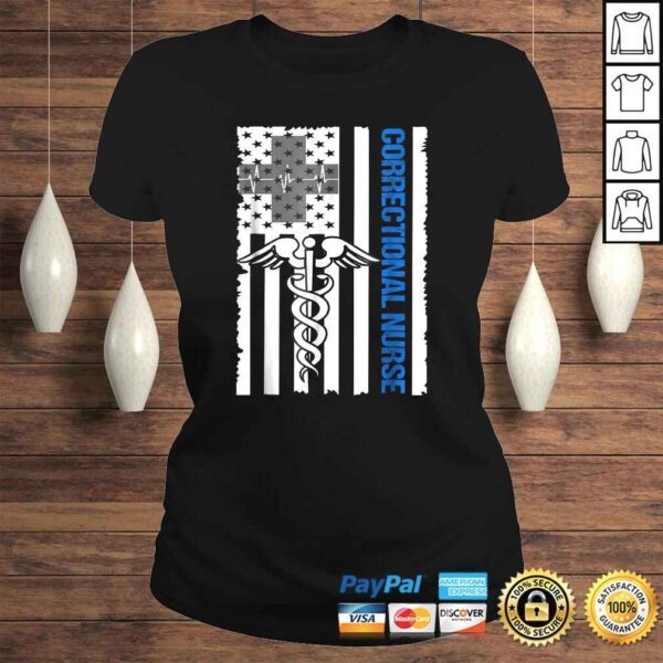 Correctional Nurse Tee T-Shirt - Image 3