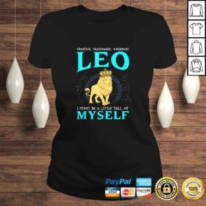 ClassicLadies Creative Passionate Generous Leo Astrology Zodiac Tshirt