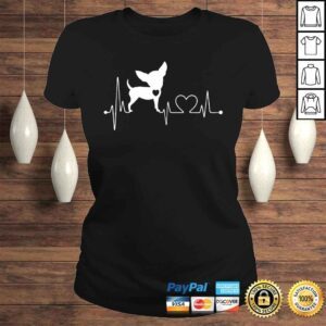 ClassicLadies Cute Chihuahua Dog HeartbeaShirt for men women kids TShirt